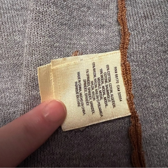 Anthropologie Moth Rizzo Belted Camel Wrap Cardigan S Sweater Tan Brown Office - Picture 7 of 13